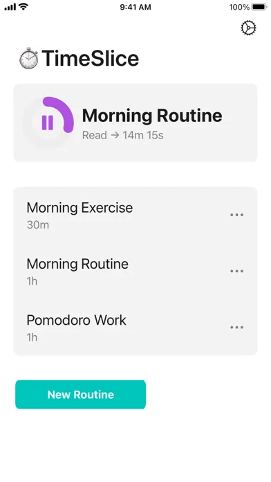TimeSlice - Control Your Time স্ক্রিনশট