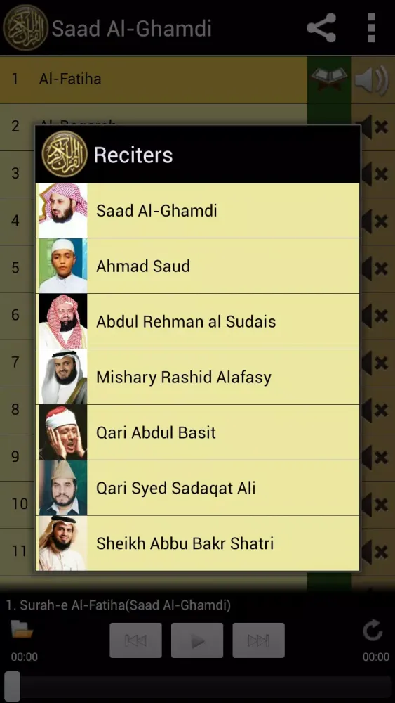 Capturas de pantalla de Listen Quran