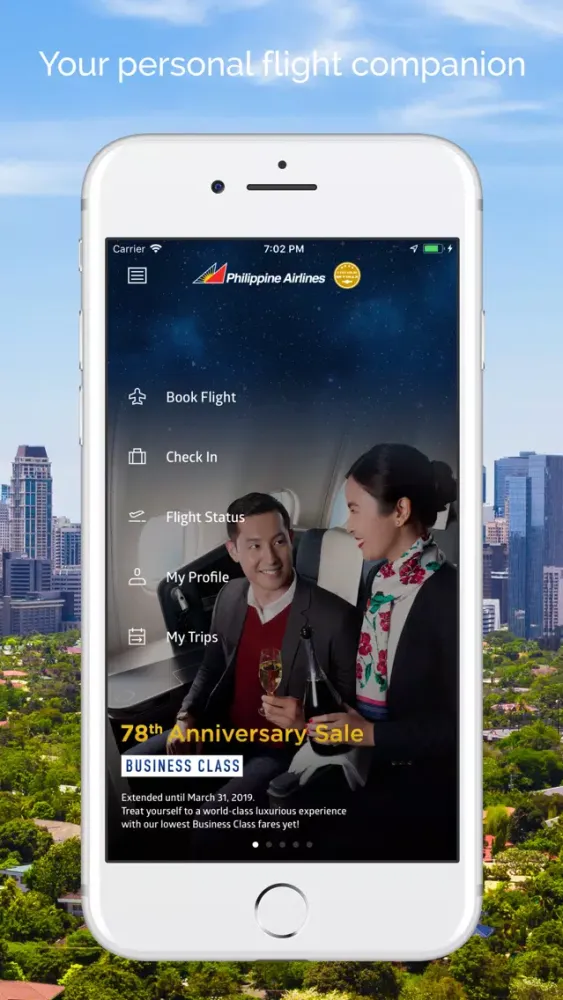 Philippine Airlines Ekran Görüntüleri