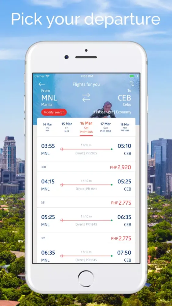 Philippine Airlines Ekran Görüntüleri