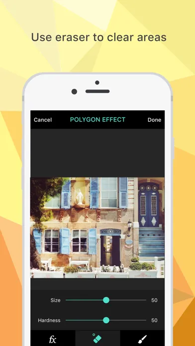 Captures d'écran de Polygon Effect - Create Low Poly Portraits and Geometric Art
