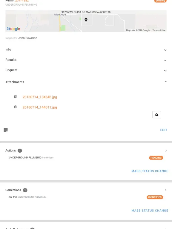 Скриншоты SMARTGOV Mobile iPad 