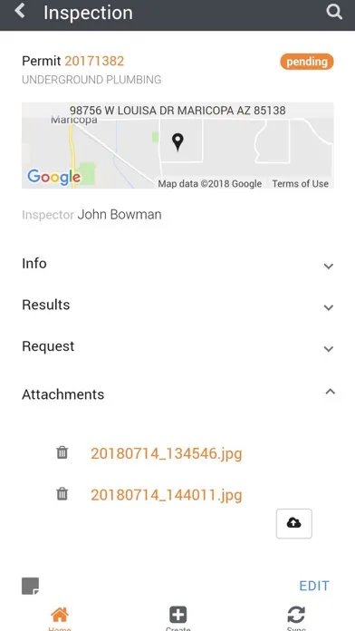 Скриншоты SMARTGOV Mobile