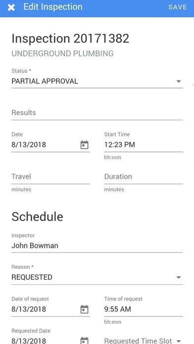 Скриншоты SMARTGOV Mobile