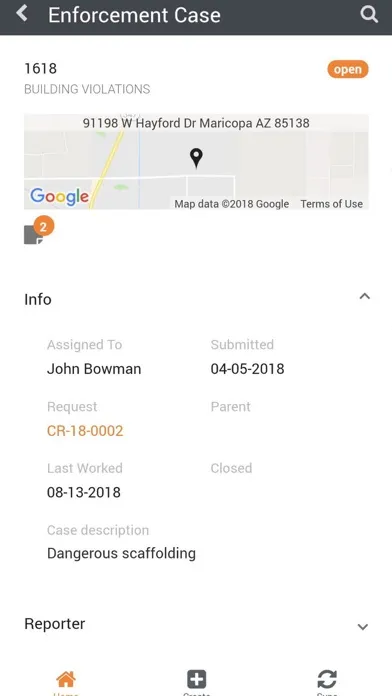 Скриншоты SMARTGOV Mobile