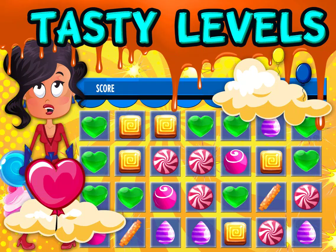 Candy Heroes Fall iPad  Screenshots