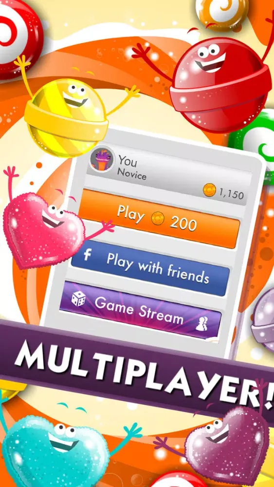 ภาพหน้าจอของ ``` A Soda Candy Twist``` - Fun Match 3 Rumble Of Rainbow Puzzle's For Kids FREE