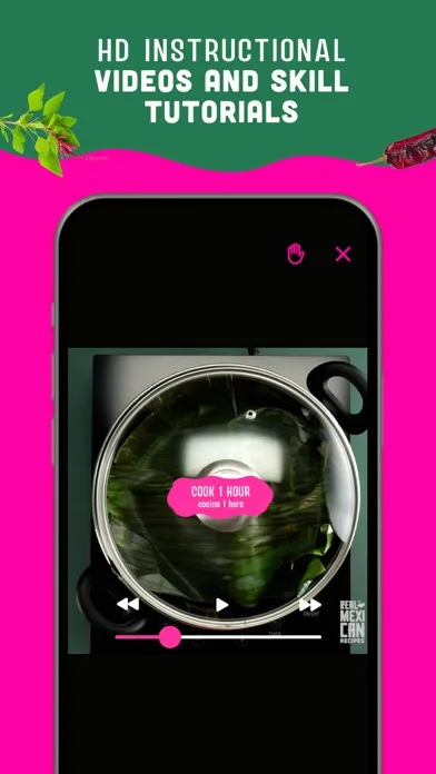 Screenshot di Real Mexican Recipes