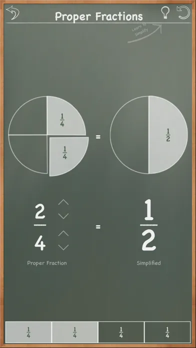 MathBoard Fractions スクリーンショット
