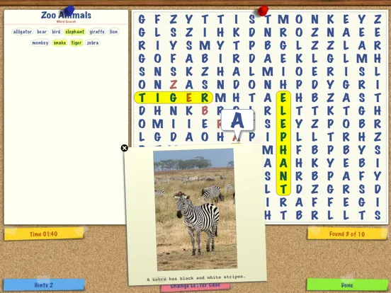 Zrzuty ekranu SpellBoard iPad 