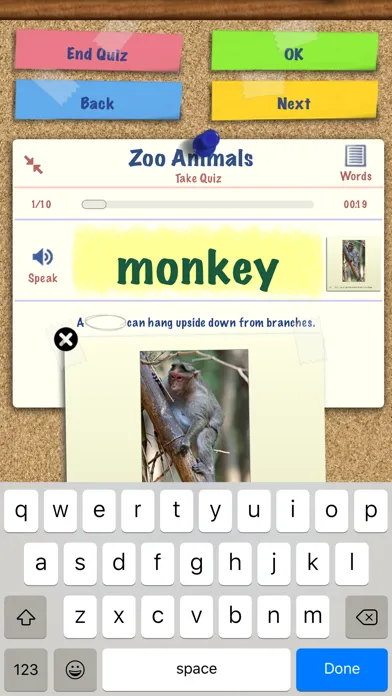 Zrzuty ekranu SpellBoard