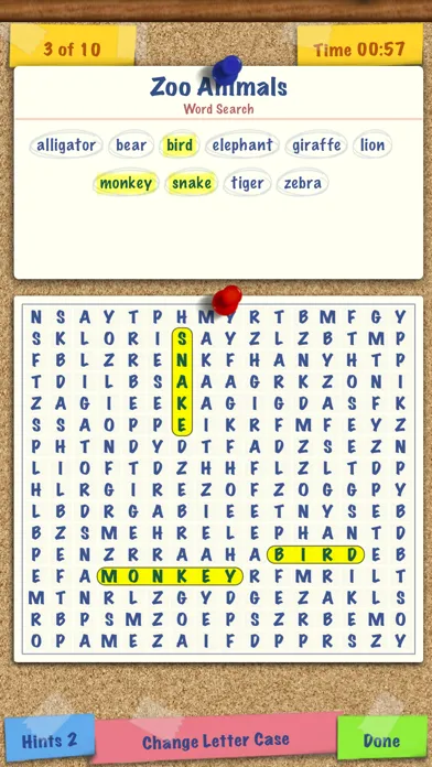 Zrzuty ekranu SpellBoard