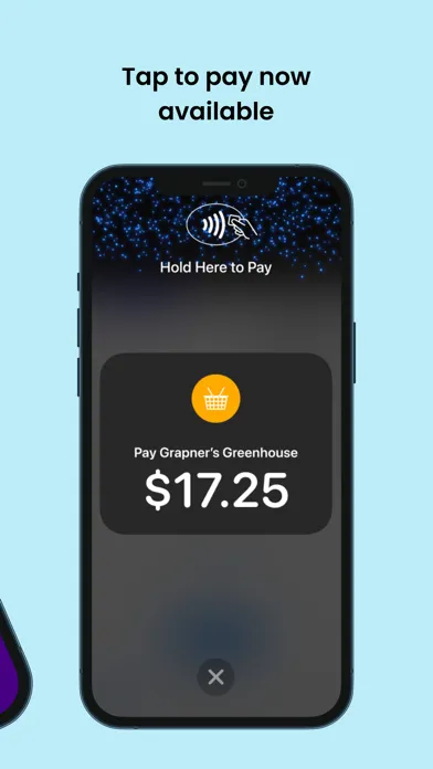 Capturas de tela do Paid - Tap to pay with Stripe