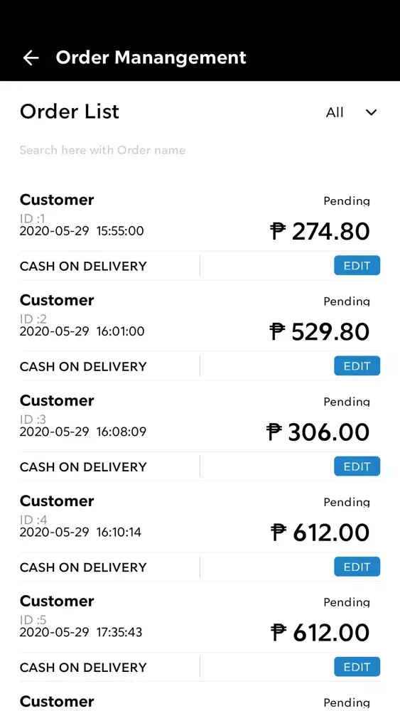 Screenshot di Palengke King Store