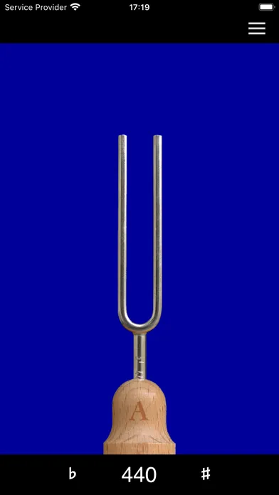 A–440 Tuning Fork Screenshots
