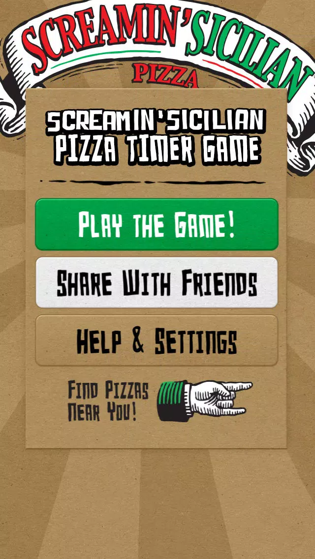Screamin' Sicilian Pizza Timer Game应用截图