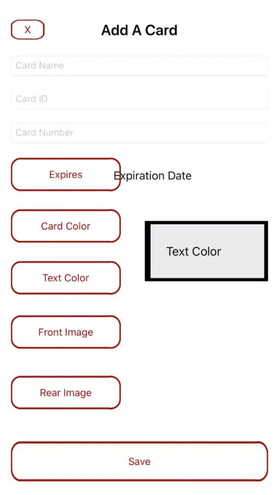 Capturas de pantalla de Card Holder Plus