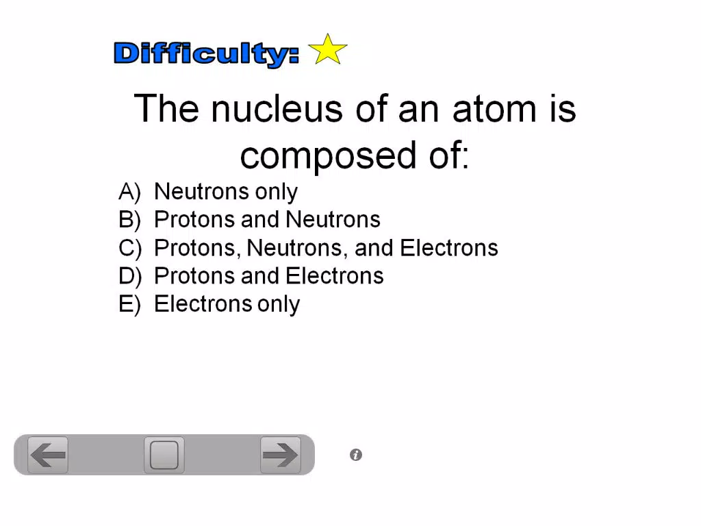 MCAT Chemistry Flashcards Lite iPad  Screenshots