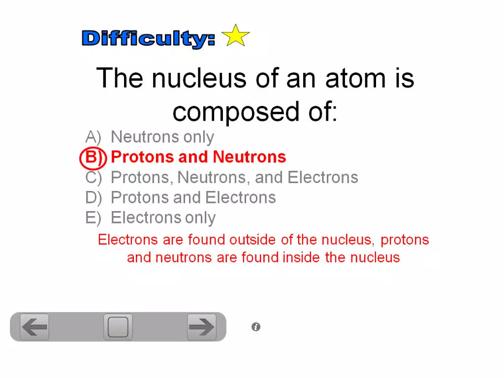 MCAT Chemistry Flashcards Lite iPad  Screenshots