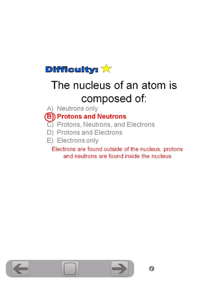MCAT Chemistry Flashcards Lite iPad  스크린샷