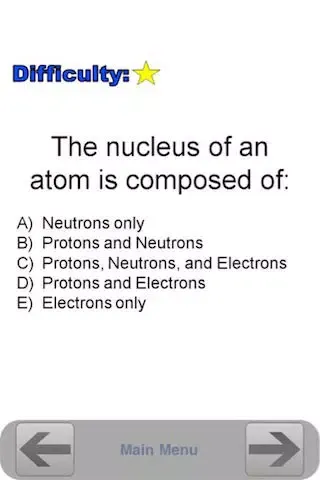 MCAT Chemistry Flashcards Lite 스크린샷