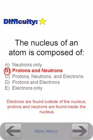 MCAT Chemistry Flashcards Lite Screenshots