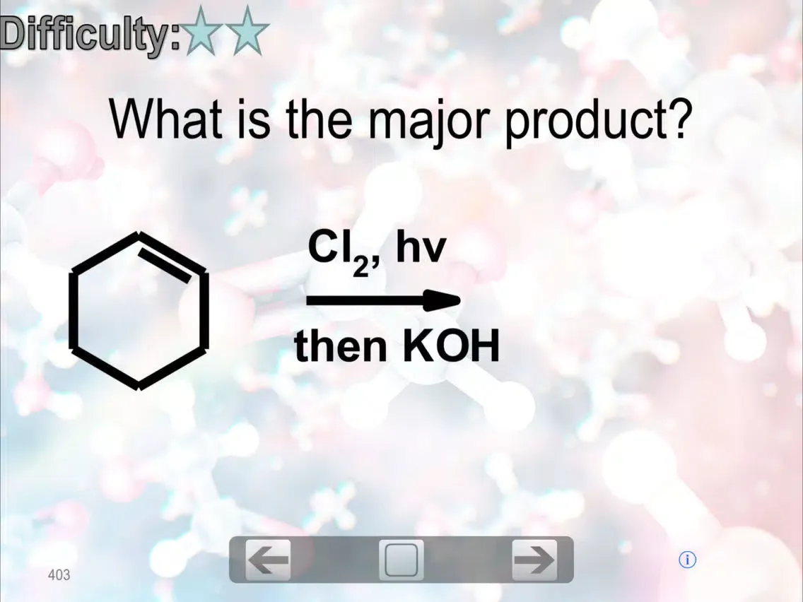 Capturas de pantalla de Organic Chemistry FlashCards iPad