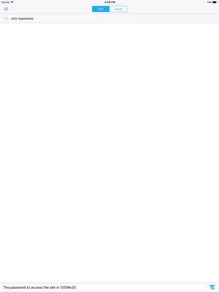 صور SEndS – Private Messages iPad 