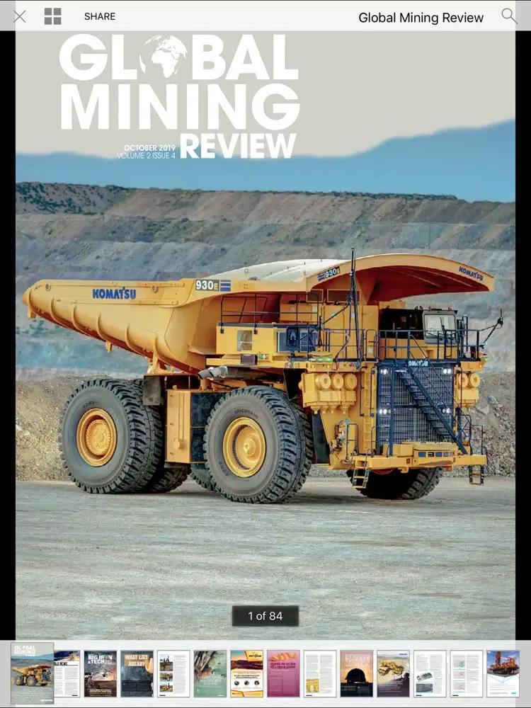 Global Mining Review iPad  Screenshots