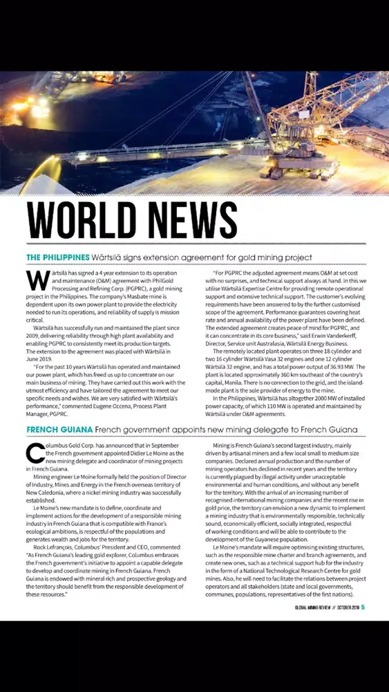 Global Mining Review Screenshots