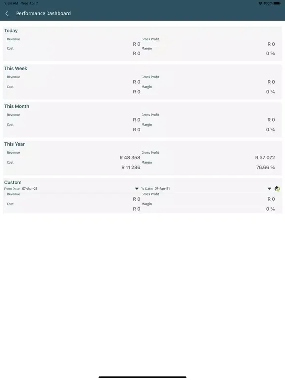 Palladium Premium 2024 R2 iPad  스크린샷