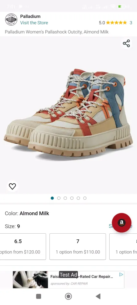 Tangkapan layar Palladium Boots | Shop USA