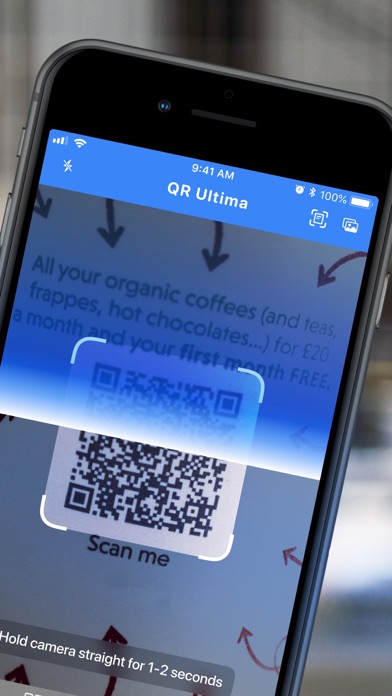 تصاویر QR & Barcode Scanner・QRUltima