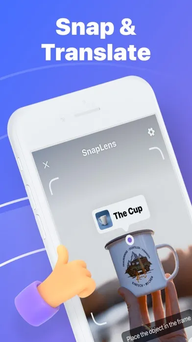 Tangkapan layar PhotoLens: Photo Translator