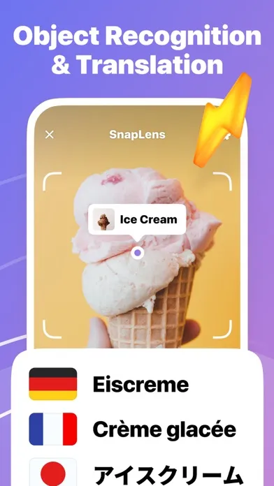 Tangkapan layar PhotoLens: Photo Translator