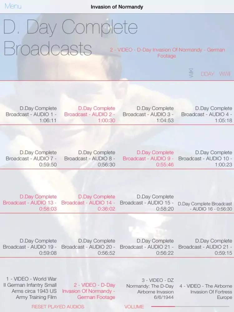 D-Day Complete Broadcast LITE iPad  Screenshots