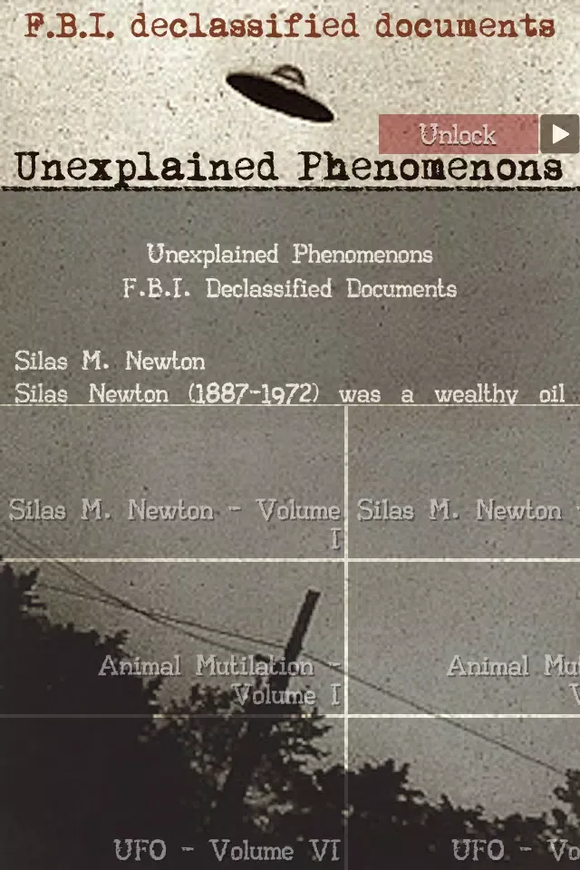 صور Unexplained Phenomenons - FBI Declassified Documents LITE