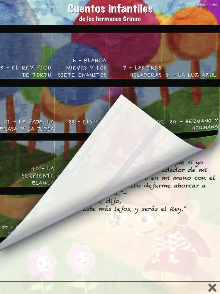Cuentos infantiles, de los hermanos Grimm iPad  Screenshots