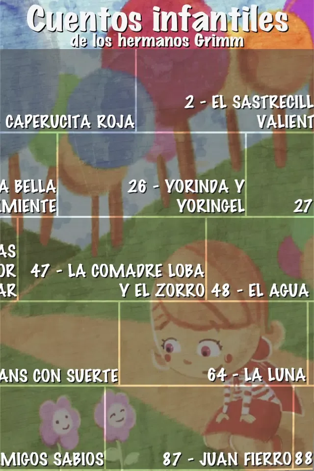 Cuentos infantiles, de los hermanos Grimm Screenshots