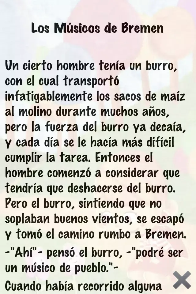 Cuentos infantiles, de los hermanos Grimm Screenshots