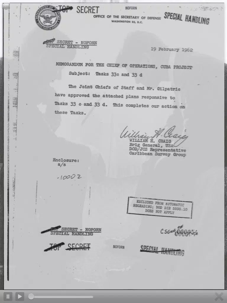 Captures d'écran de Cuban Missile Crisis, DECLASSIFIED DOCUMENTS (October 14 - November 20, 1962) Lite iPad 