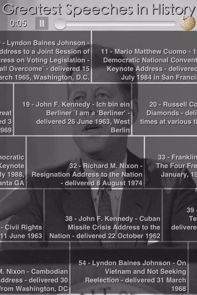 Famous Speeches in History سکرین شاٹس