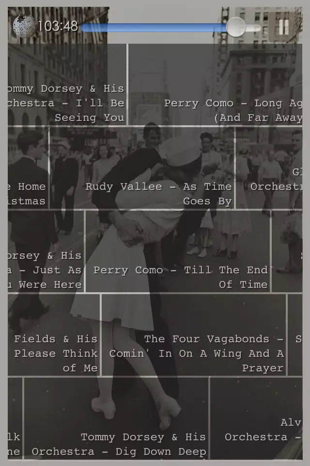 Tangkapan skrin World War II Songs
