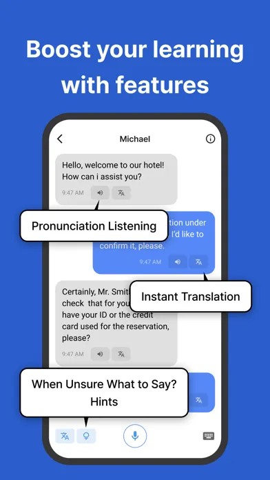 Tangkapan layar Any - AI Speaking Tutor