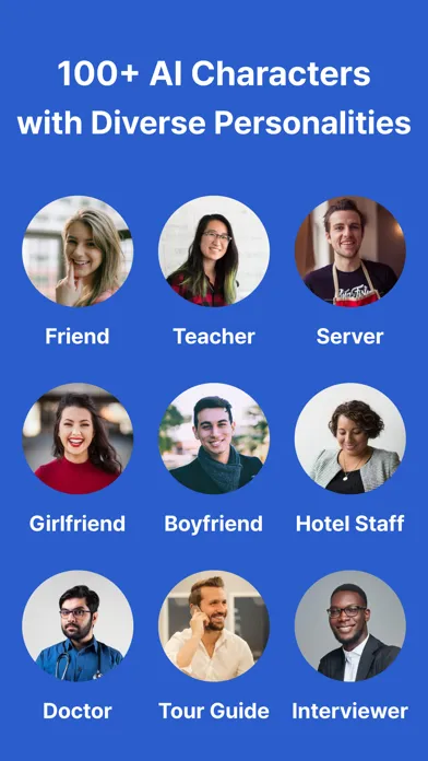Tangkapan layar Any - AI Speaking Tutor