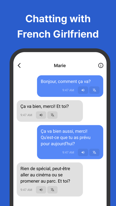 Captures d'écran de Any - AI Speaking Tutor