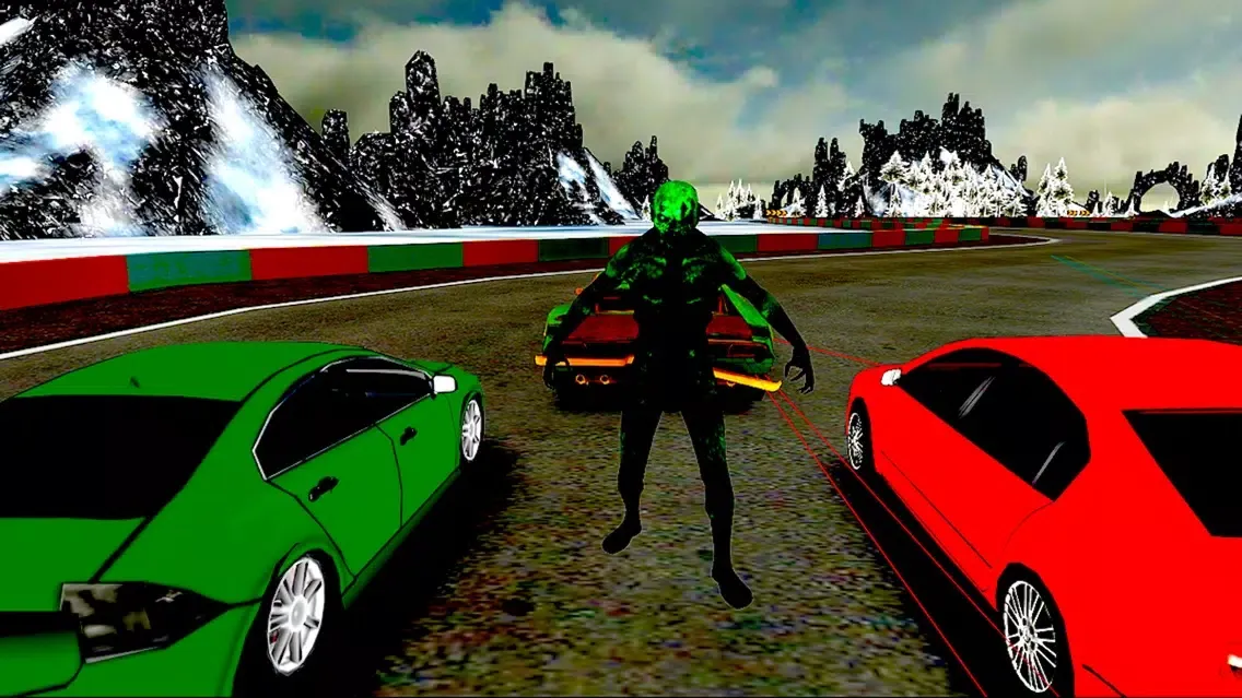 Captures d'écran de Hell Highway : Most Feared Demolition Racing Free
