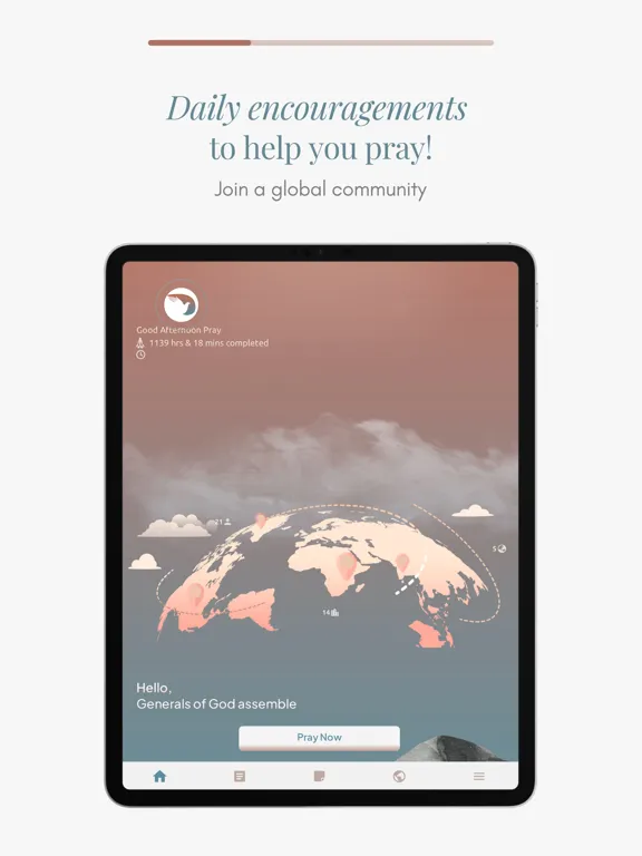 Capturas de tela do Pray Now - Prayer Journal iPad 