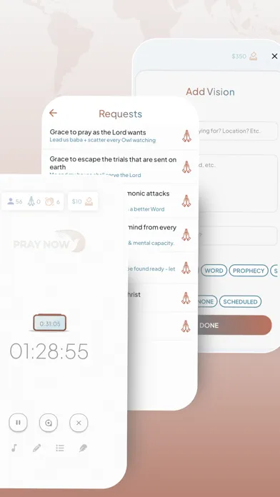 Capturas de tela do Pray Now - Prayer Journal