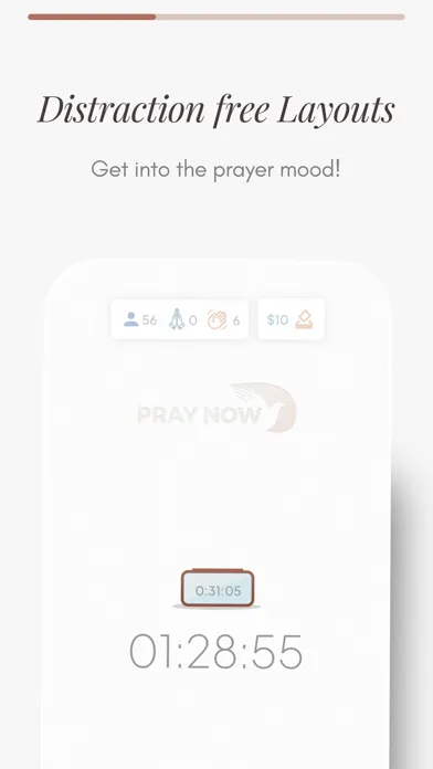 Capturas de tela do Pray Now - Prayer Journal